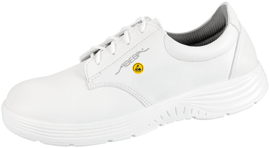 ABEBA-Footwear, X-LIGHT-O2-Damen-und Herrenschnürschuhe, ESD, weiß