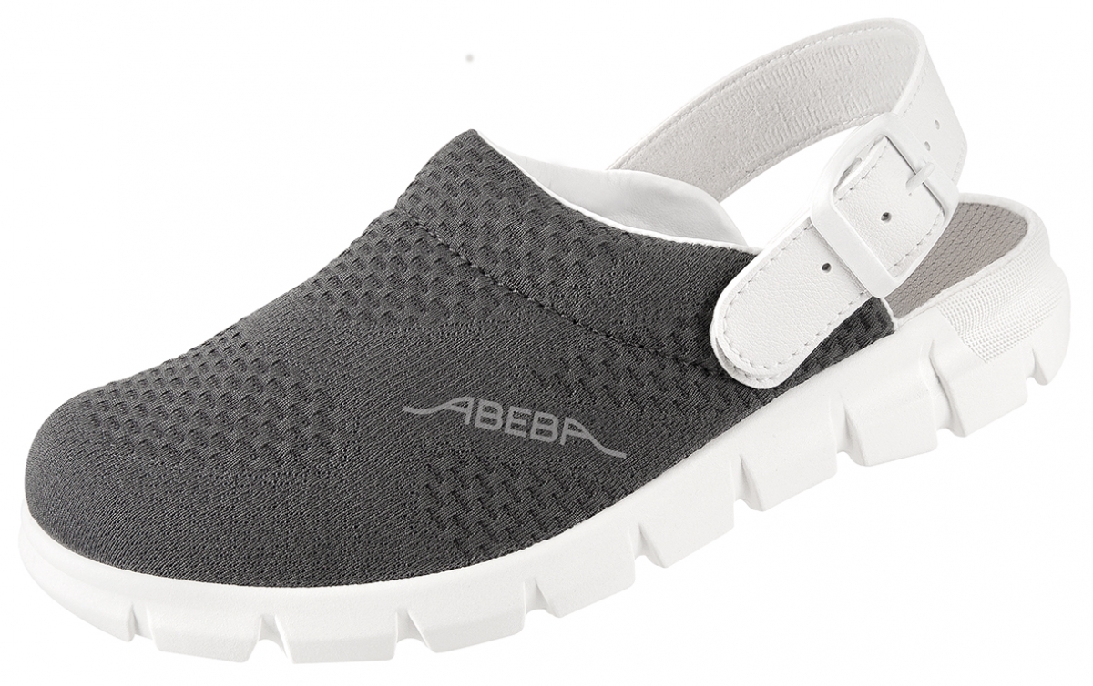 ABEBA-Footwear, DYNAMIC-OB-Damen- und Herren-Arbeits-Berufs-Sicherheits-Clogs, anthrazit