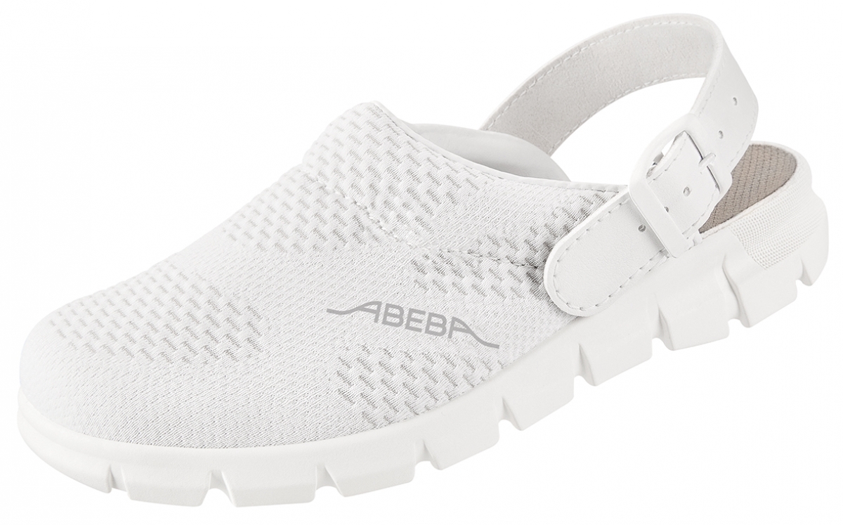 ABEBA-Footwear, DYNAMIC-OB-Damen- und Herren-Arbeits-Berufs-Sicherheits-Clogs, wei