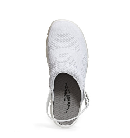 ABEBA-Footwear, DYNAMIC-OB-Damen- und Herren-Arbeits-Berufs-Sicherheits-Clogs, weiß