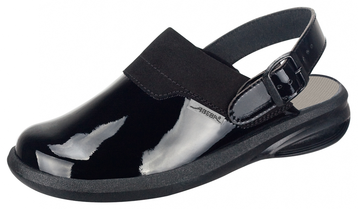 ABEBA-Footwear, Damen-Arbeits-Berufs-Sicherheits-Clogs, Easy 7621 schwarz