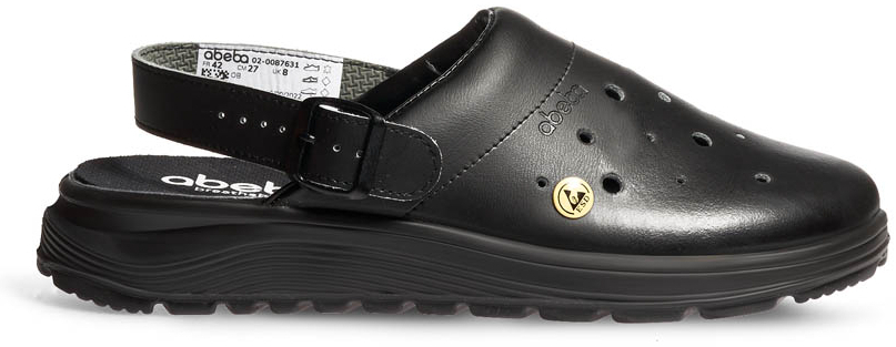 ABEBA-Clog EASY 2.0 ESD, schwarz
