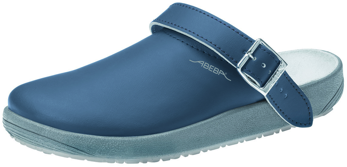 ABEBA-Footwear, OB-Damen- u. Herren-Arbeits-Berufs-Sicherheits-Clogs, marine