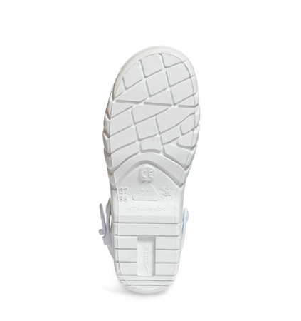 ABEBA-Footwear, Autoklavierbare Clogs, Damen- u. Herren-Arbeits-Berufs-Sicherheits-Clogs, 9600 weiß