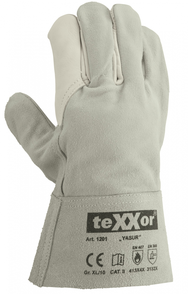 BIG-TEXXOR-Schweißerhandschuhe, Yasur, natur