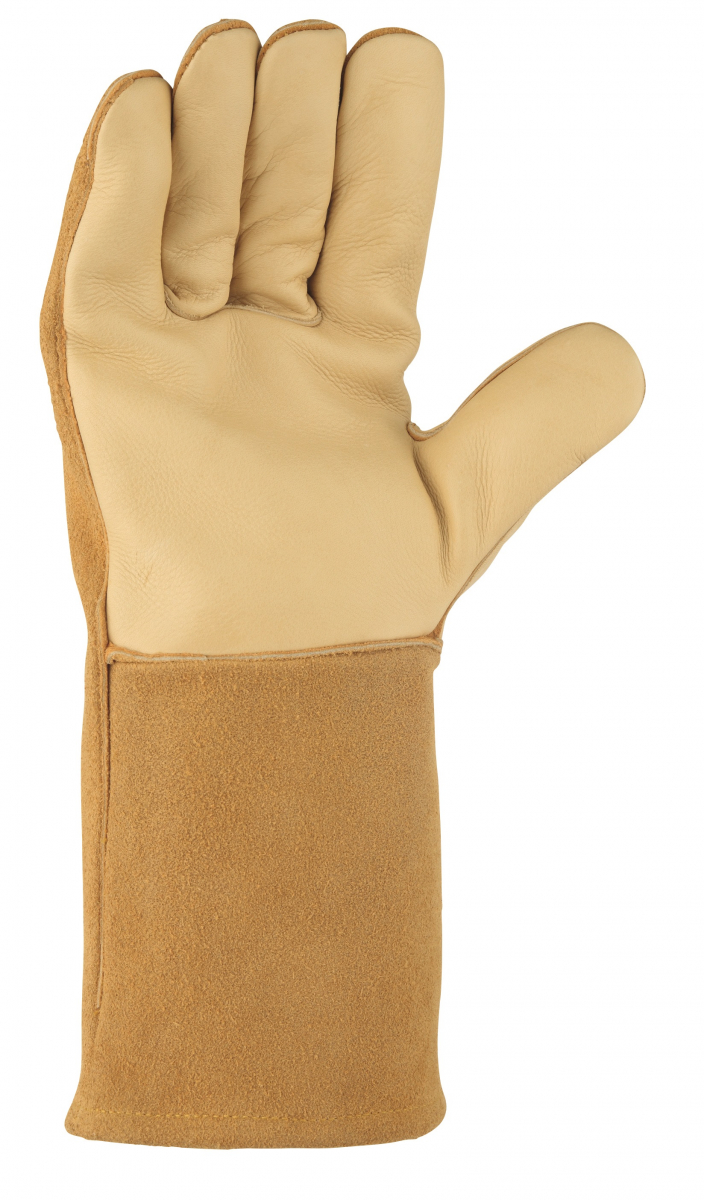 BIG-TEXXOR-Rindvoll-/Spaltleder-Arbeitshandschuhe, Vesuv, beige