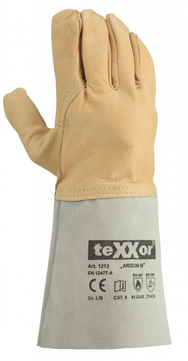 BIG-TEXXOR-Schweißerhandschuhe, Argon III, beige