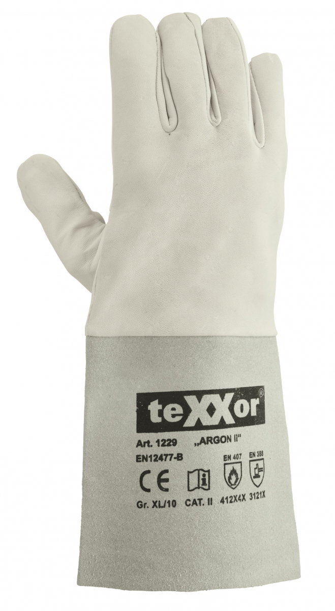 BIG-TEXXOR-Schweißerhandschuhe ,Argon II, natur