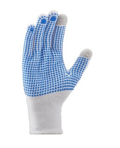 BIG-TEXXOR-Nylon-Feinstrick-Arbeitshandschuhe, weiß