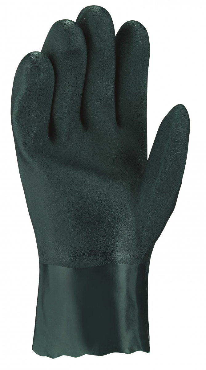 BIG-TEXXOR-Chemikalienschutz-Arbeitshandschuhe, 27 cm, grün