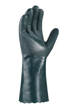 BIG-TEXXOR-Chemikalienschutz-Arbeitshandschuhe, 40 cm, grün