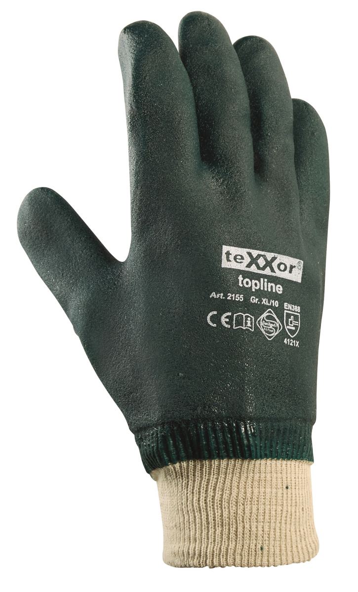 BIG-TEXXOR-PVC-Handschuhe, grün