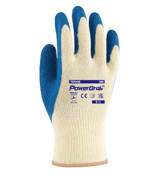 BIG-TOWA-Polyester-Strickhandschuhe, PowerGrab, blau