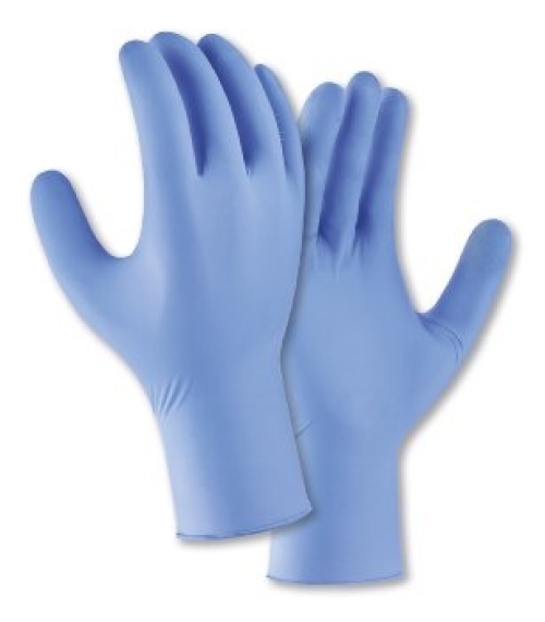 BIG-TEXXOR-Nitril-Einweghandschuhe, ungepudert, blau