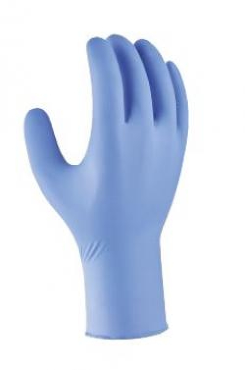 BIG-TEXXOR-Nitril-Einweghandschuhe, ungepudert, blau