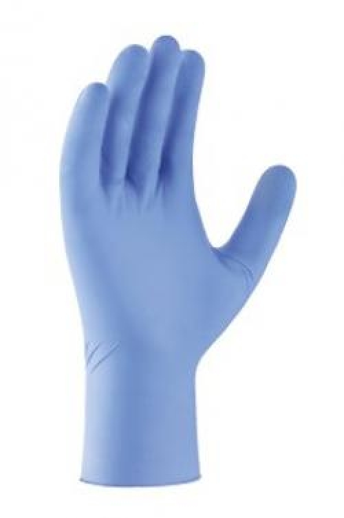 BIG-TEXXOR-Nitril-Einweghandschuhe, ungepudert, blau