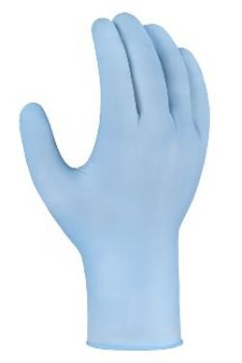 teXXor® Nitril-Einweg-Handschuhe Beschleunigerfrei, hellblau