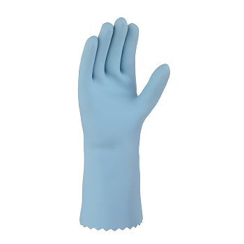 BIG-TEXXOR-Chemikalienschutzhandschuhe, Naturlatex, hellblau