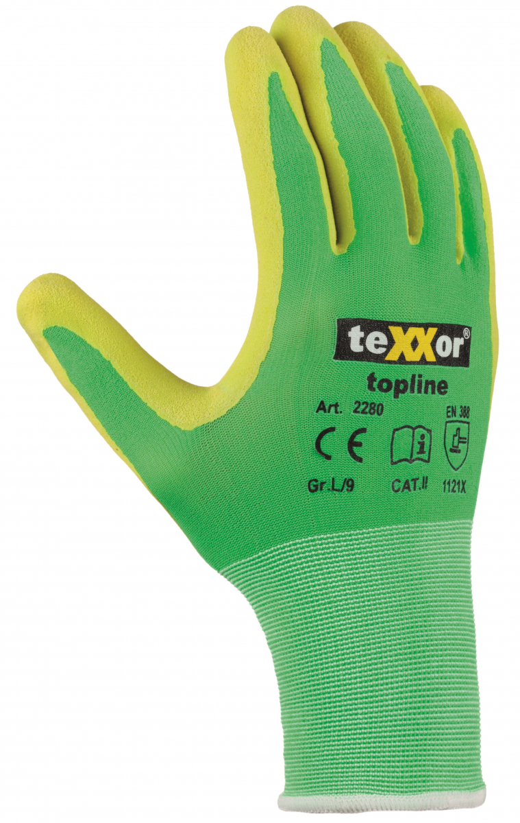 BIG-TEXXOR-Latex-Nylon-Strickhandschuhe