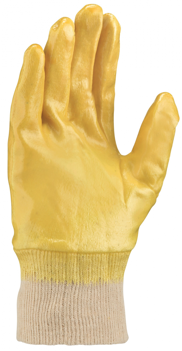 BIG-TEXXOR-Nitril-Handschuhe, gelb