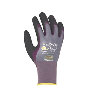 BIG-ATG-Nitril-Handschuhe, MaxiDry, grau/lila/schwarz