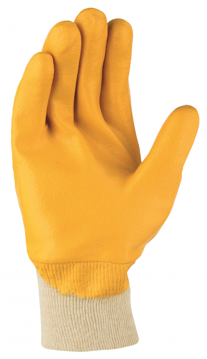 BIG-TEXXOR-Nitril-Handschuhe, gelb