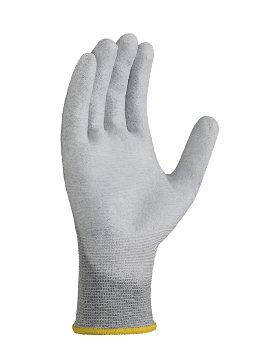 BIG-TEXXOR-ESD Nylon-/Kupfer-Strickhandschuhe, weiß