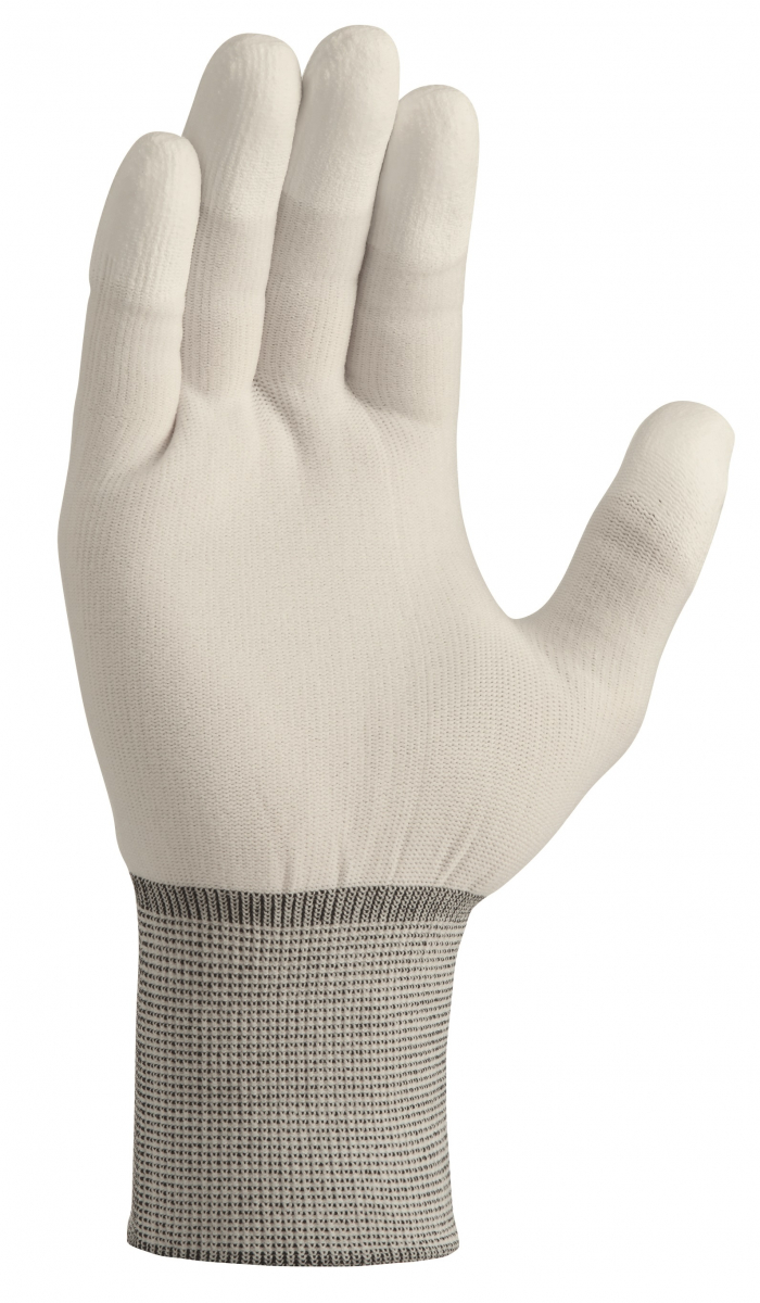 BIG-TEXXOR-Nylon-Strickhandschuhe, weiß