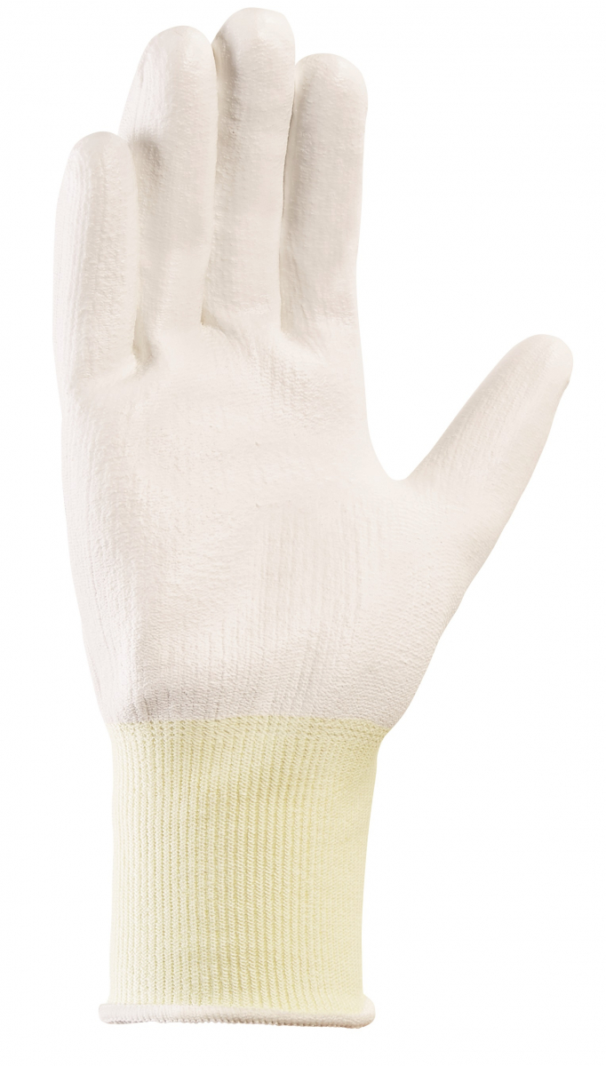 BIG-TEXXOR-Schnittschutz-Strickhandschuhe, weiß