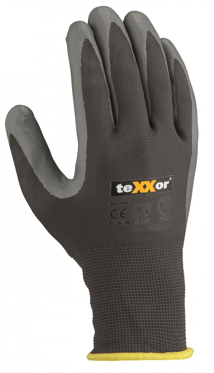 BIG-TEXXOR-Polyester-Handschuhe, grau