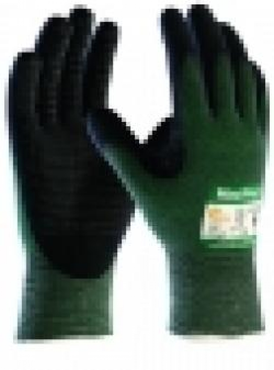 BIG-ATG-Schnittschutz-Strickhandschuhe, MaxiFlex Cut, grn/schwarz