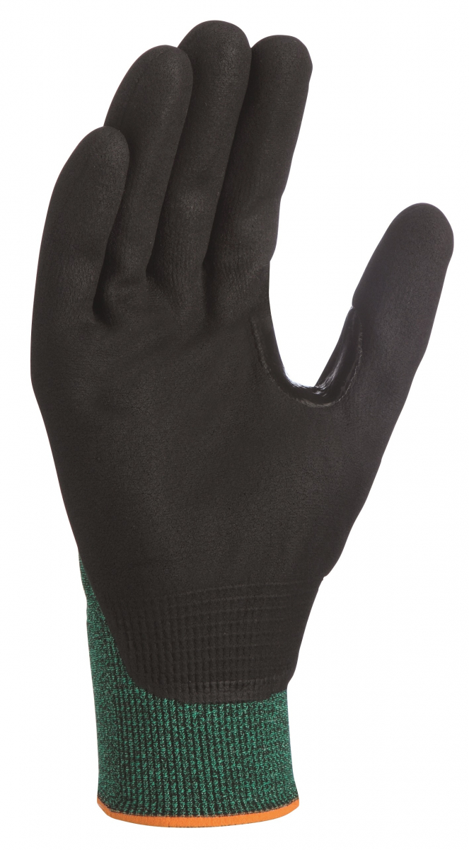 BIG-ATG-Schnittschutz-Strickhandschuhe, MaxiFlex Cut, als SB-Verpackung, grün/schwarz