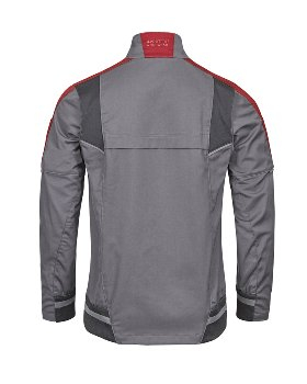 4PROTECT® Workwear Bundjacke, grau/rot
