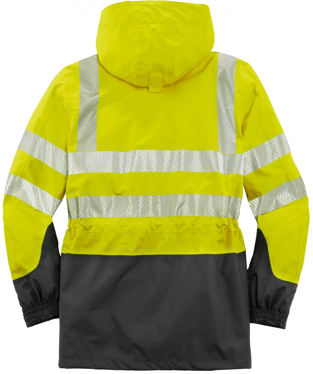 BIG-4-Protect-Warn-Wetterschutz-Jacke, Tampa, leuchtgelb