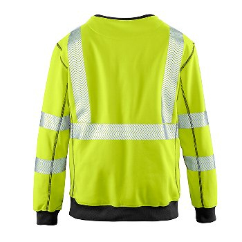 BIG- 4Protect Warn- Wetterschutz- Sweatshirt COLUMBUS, Farbe: leuchtgelb