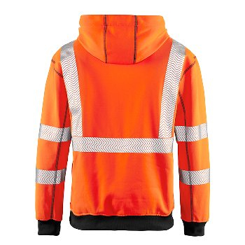 BIG- 4Protect Warn- Wetterschutz- Hoodie PORTLAND, Farbe: leuchtorange