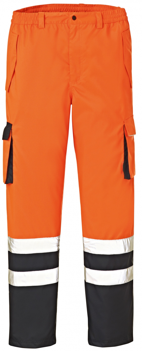 BIG-4-Protect-Warn-Wetterschutz-Bundhose, Baltimore, leuchtorange/navy