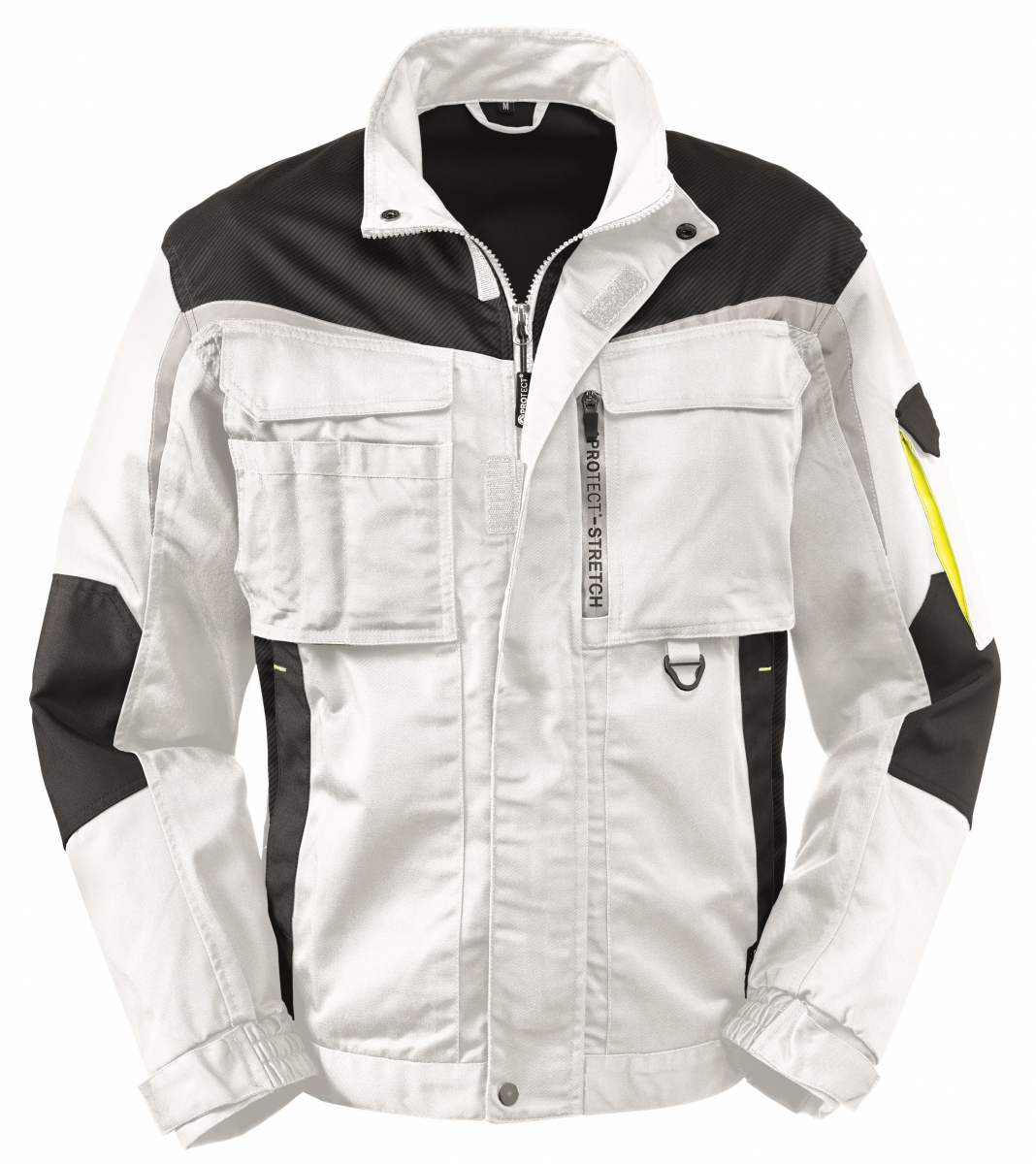 BIG-4-Protect-Bundjacke, Arkansas, weiß/grau