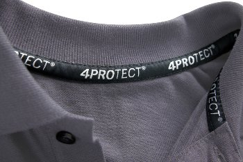 4PROTECT® Polo-Shirt Damen, grau