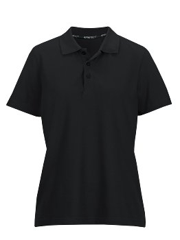 4PROTECT® Polo-Shirt Damen, schwarz
