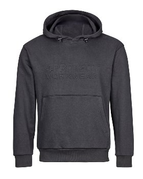 4PROTECT® Brand-Hoodie, schwarz