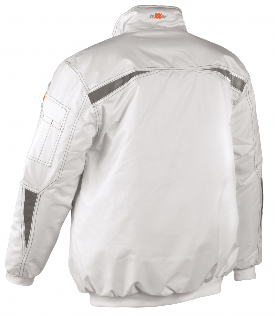 BIG-TEXXOR-Pilotenjacke, wasserdicht, Fjord, weiß