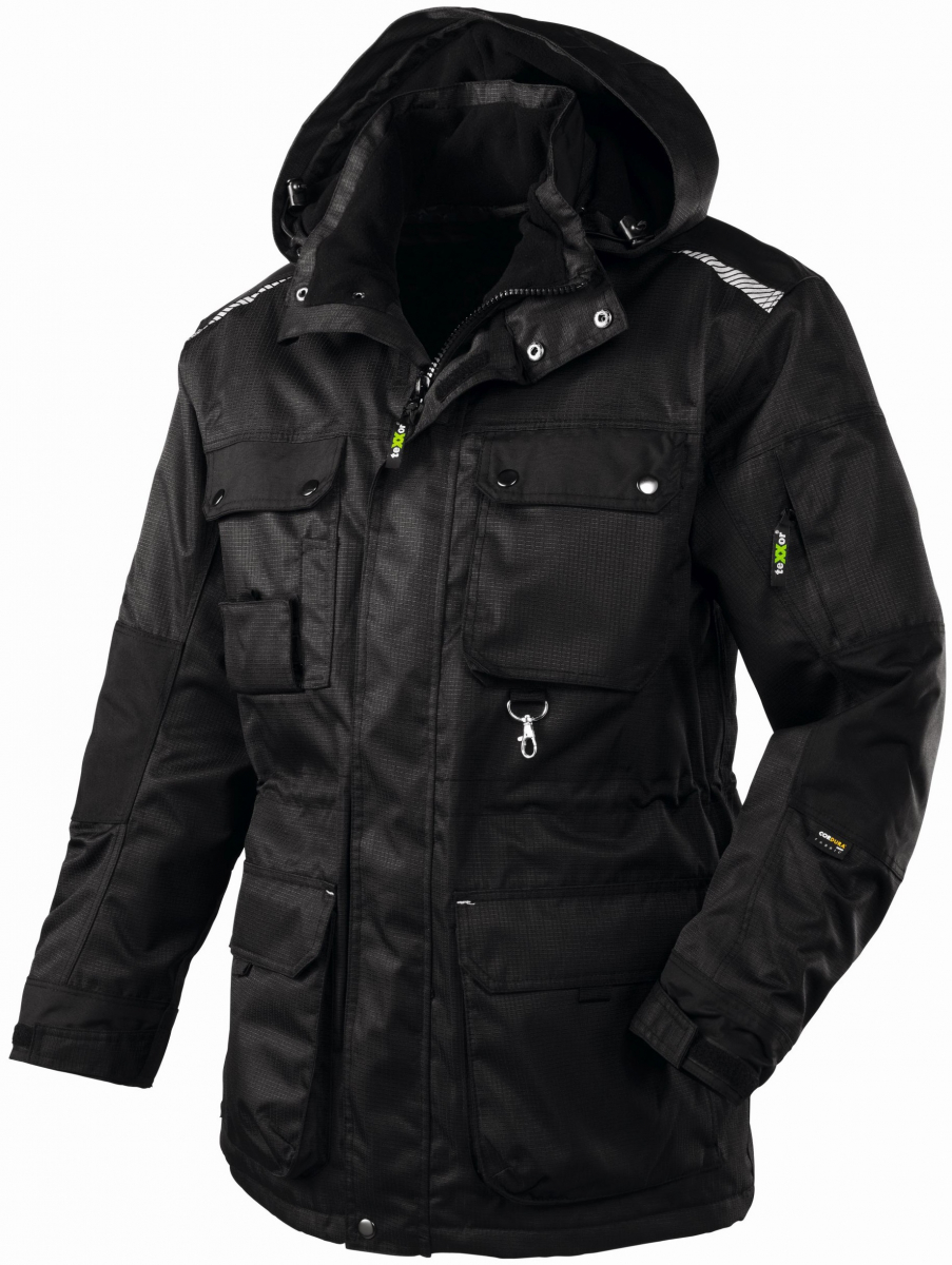 BIG-TEXXOR-Winterjacke, Boston, schwarz