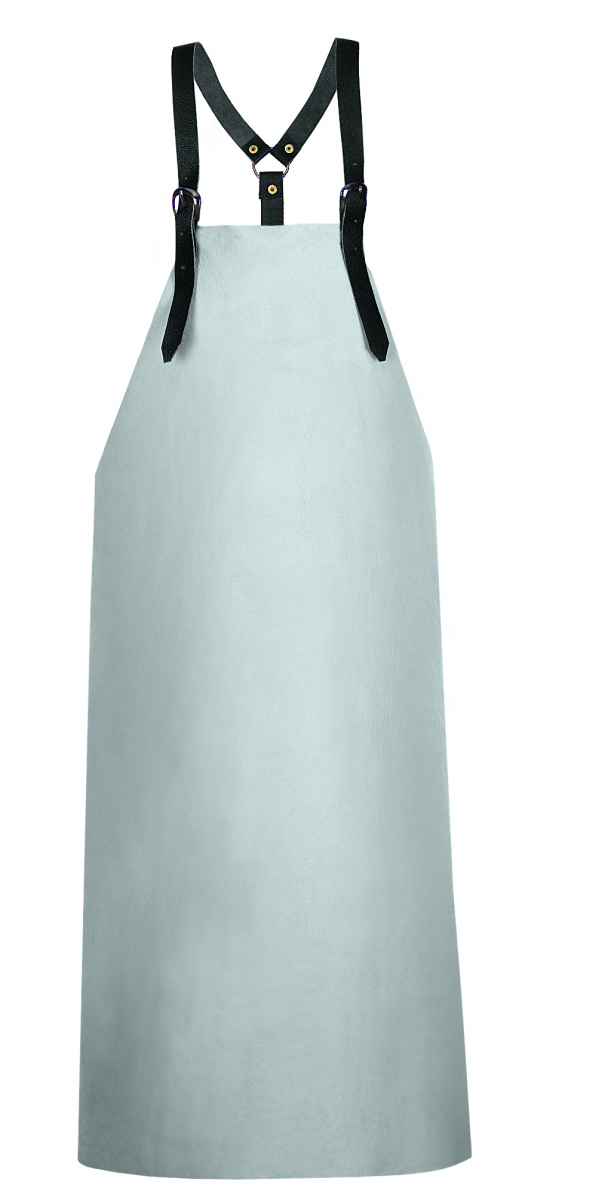 BIG-Volllederschürze, grau