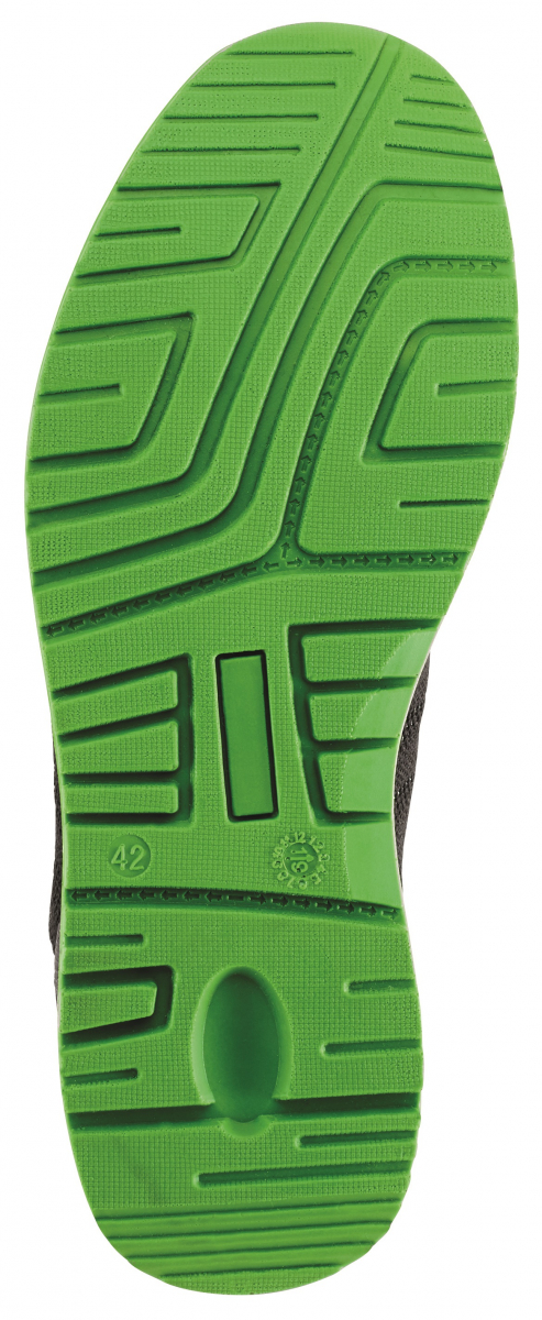 BIG-ruNNex-S1P-Sicherheitshalbschuhe, SportStar, ESD, schwarz/grün