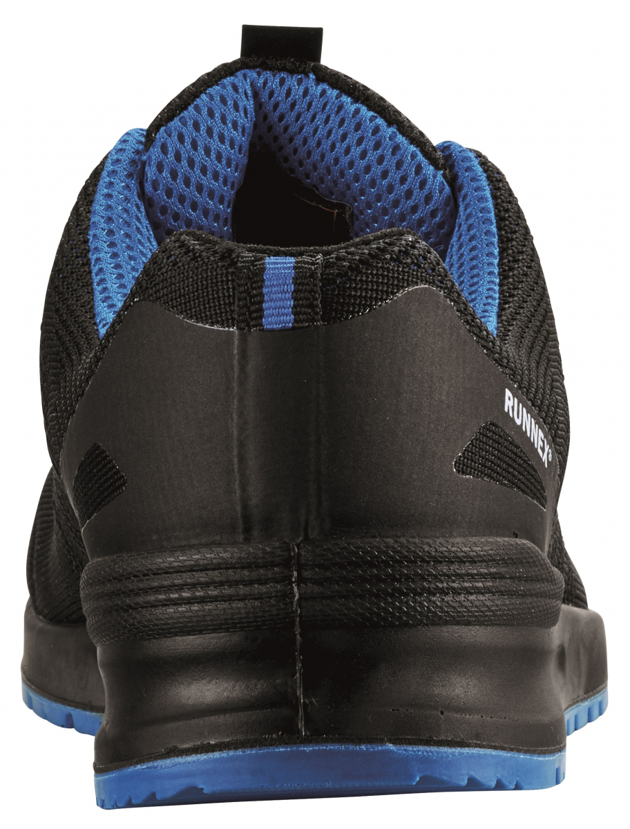 BIG-ruNNex-S1P-Sicherheitshalbschuhe, SportStar, ESD, schwarz/blau