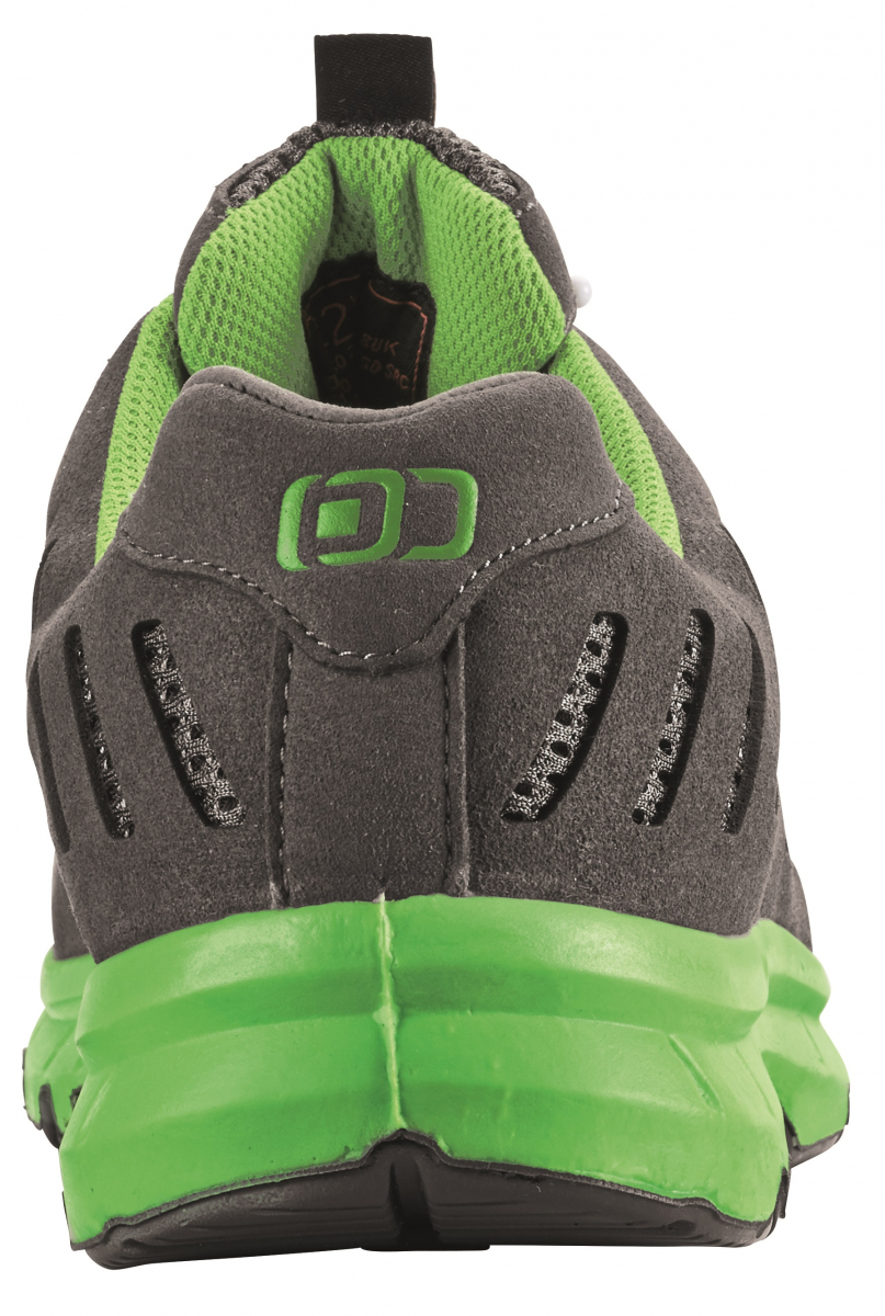 BIG-ruNNex-S1P-Sicherheitshalbschuhe, FlexStar, grau/grün