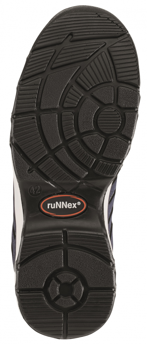 BIG-ruNNex-S1P-Sicherheitshalbschuhe, FlexStar, blau/weiß/grau