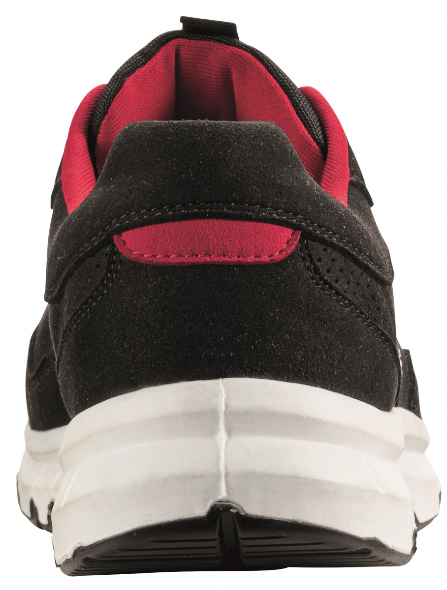 BIG-ruNNex-S1P-Sicherheitsschnürschuhe, FlexStar, ESD, schwarz/weiss/rot
