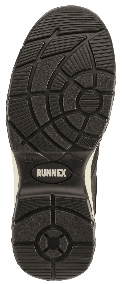 BIG-ruNNex-S1P-Sicherheitsschnürschuhe, FlexStar, ESD, schwarz/weiss/rot
